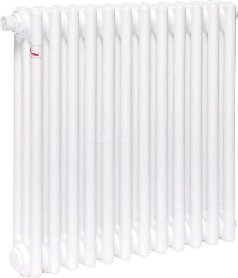 Радиатор Zehnder Charleston 3057, 12 секций, белый, нижнее подключение V001