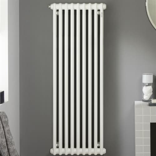 Радиатор Zehnder Charleston 2110, белый, нижнее подключение V001 — фото исполнения