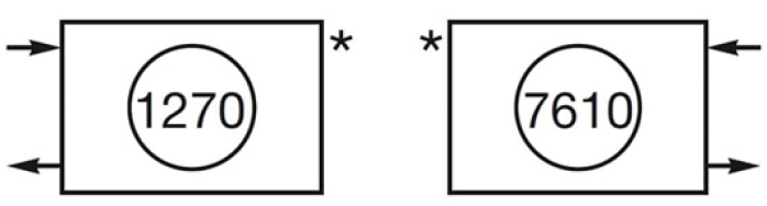 Zehnder боковое подключение 1270-7610